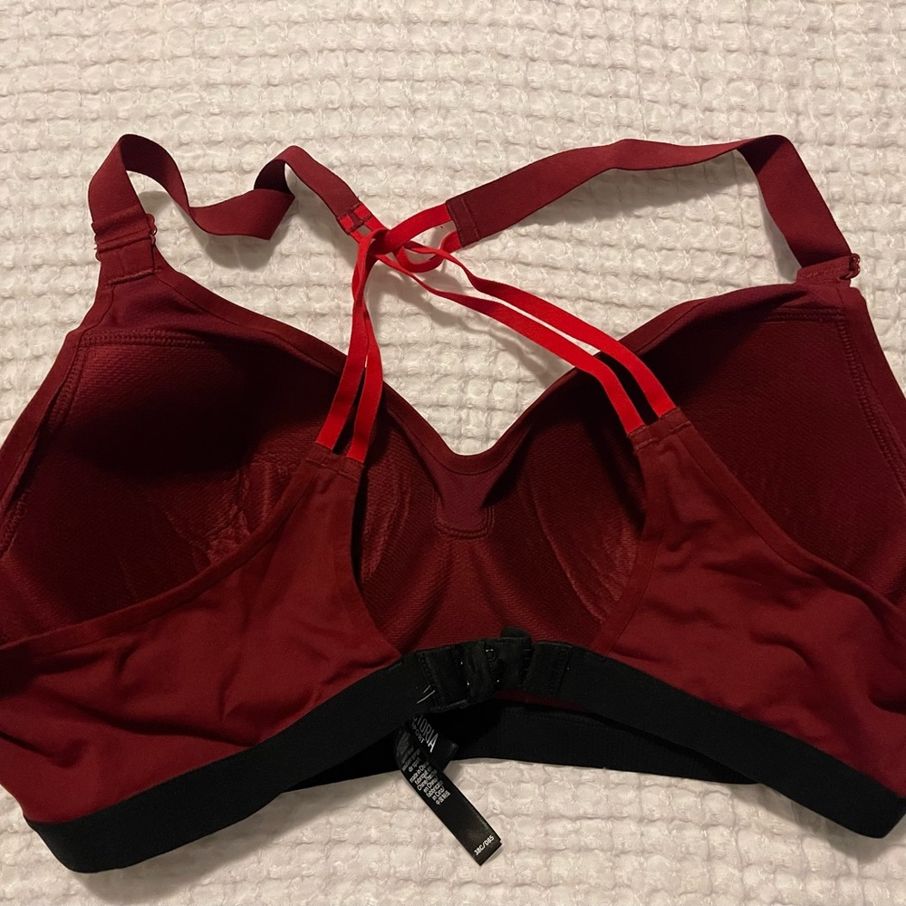 Victoria Secret - Victoria Sport Maroon Sports Bra - Picture 2 of 3